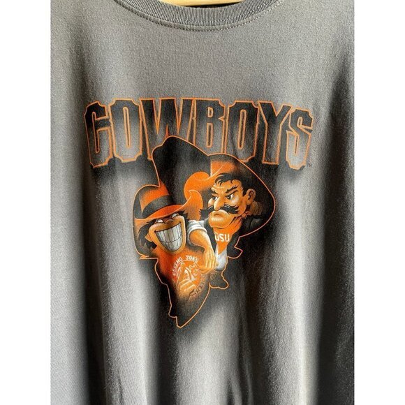 Eskimo Joe's x OSU Cowboys Oklahoma State University Gray T-Shirt Size 2XL - Picture 5 of 7